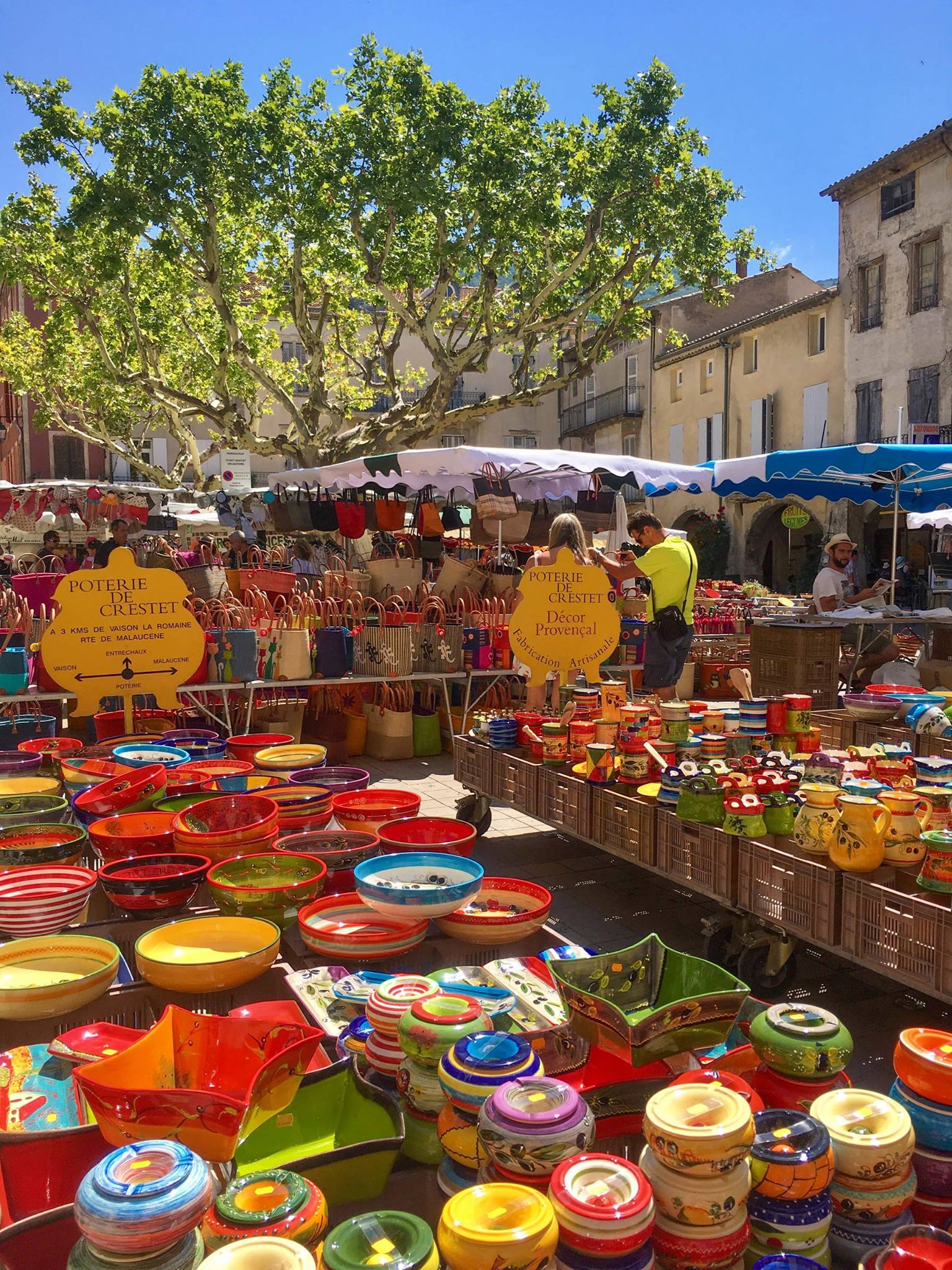 Typical Provençal market
